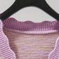 Cardigan Women's Autumn Plaid Long-sleeved V-neck Knit Sweater Coat Korean Style Loose Sweater Women