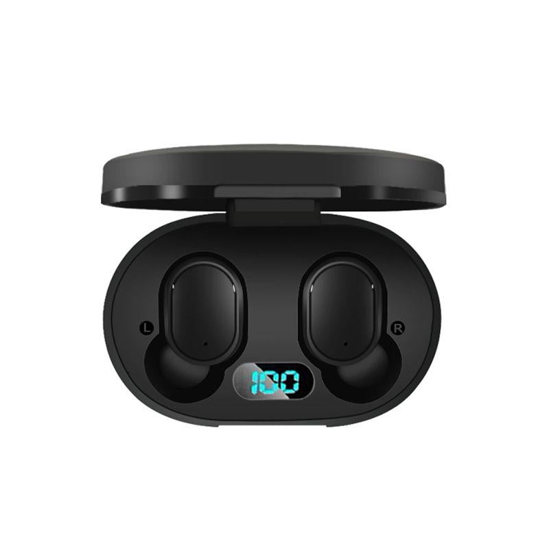 Bluetooth Earphones LED Digital Display 8D Wireless Bluetooth Headsets Hanging Ear Business Earphone