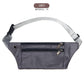 Business Leather Multi-layer Small Waist Bag Running Outdoor Mobile Phone Bag Multifunctional PU Chest Bag Receiving Wallet Sports Bag