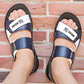 Summer Leather Sandals Men Tide Non-slip Slip-on Dual-use Sandals Men's Casual Beach Shoes