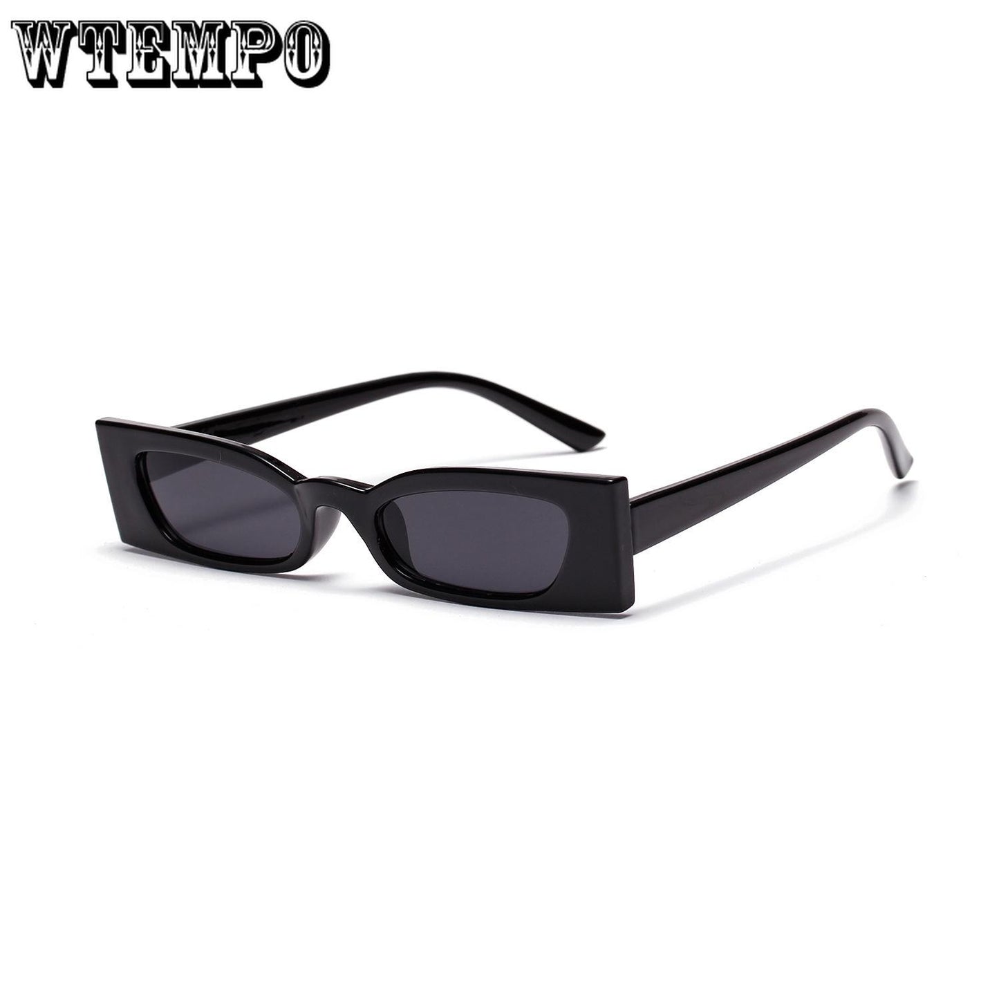 WTEMPO Cat Eye Sunglasses Small Frame Sunglasses Cool Men's Glasses Women's Sunglasses