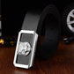 Belt male casual black youth belt male wild letter smooth buckle belt youth student belt female