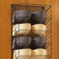 18 Grid Home Wardrobe Hanging Rack Socks Underwear Storage Shelf Wall Hanging Free Perforated Storage Lattice Dormitory Clothes Storage Box