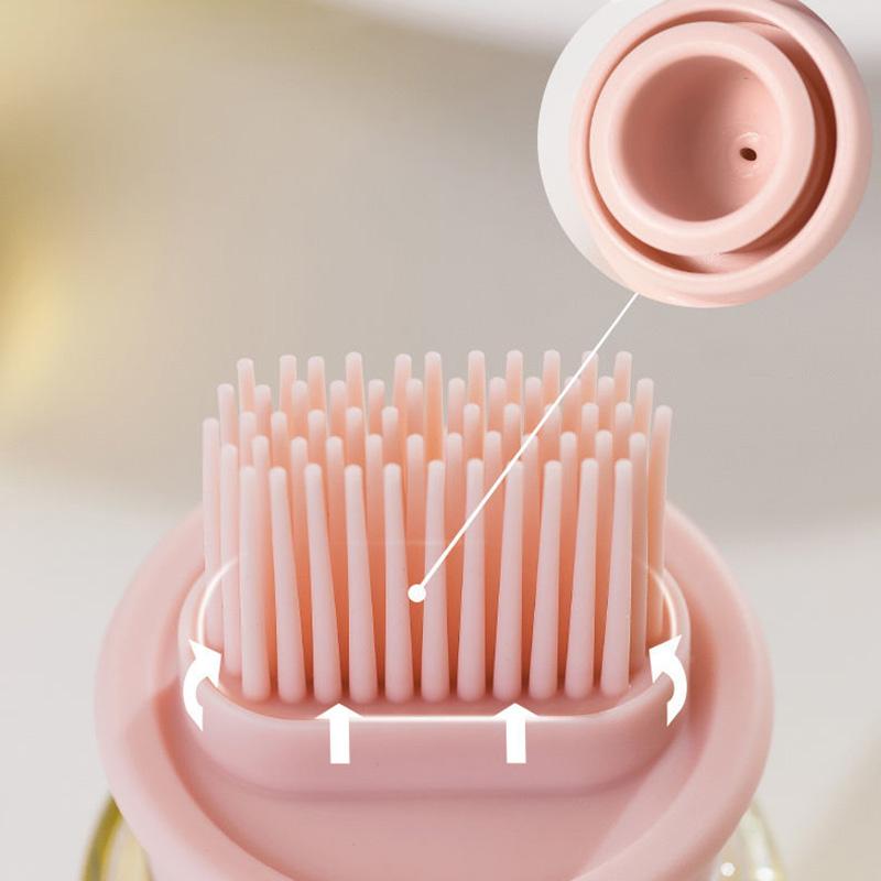 Barbecue Brush Oil Brush Kitchen Pancake Household Baking Silicone Oil Brush with Bottle High Temperature Silicone Brush Small Oil Bottle