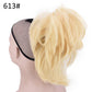 Synthetic Hair Buns Scrunchy Chignon Elastic Wavy Scrunchies Wrap for Ponytail Extensions for Girl