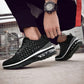 Men's Sports Shoes Running Shoes Mesh Breathable Fitness Shoes Korean Version Large Size Lightweight Outsole Non-slip Casual Shoes Men