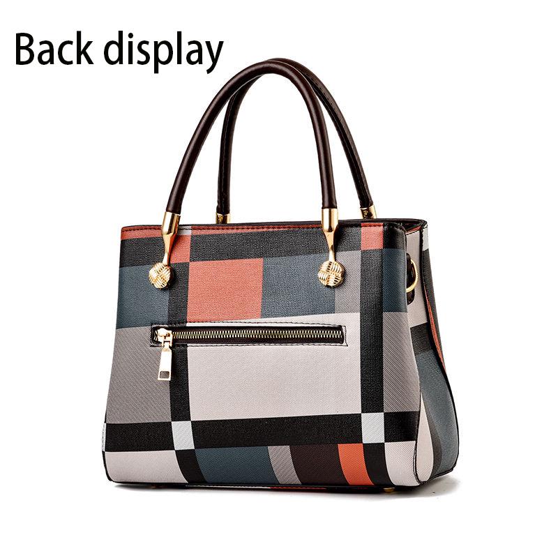 Shoulder Handbag Trendy wild Woman bag Leather bag Big capacity European and American style