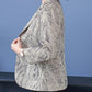 Spring Coat Middle-aged Women's Spring and Autumn Lapel Small Suit Ladies Short Top Clothes