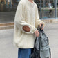 Sweater Men's Autumn and Winter Thickened Warmth and Comfortable Loose Pullover Sweater