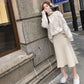 Autumn and Winter Casual Sweaters Thick High-necked Loose Tops and Comfortable Fluffy Female Sweater