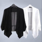 Chiffon Sun Protection Cardigan Thin Shawl Short Coat Ladies Loose Long Sleeve Jacket Lightweight Breathable Top