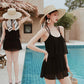 Swimsuit Women Cover Belly Slimming Two-piece Swimwear Beach Swimming Swimwear Sexy Cute Two-piece Ladies Swimwear