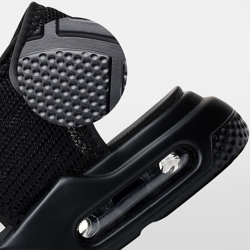 Non-slip Men's Beach Sandals Breathable Mesh Casual Sports Roman Shoes Increased Air Cushion Men's Summer Sandals