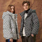 Lovers Down Jacket Winter Short White Duck Down Cotton Jacket Personalized Warm Jacket Cold Clothing Travel Jacket Casual Sports Jacket