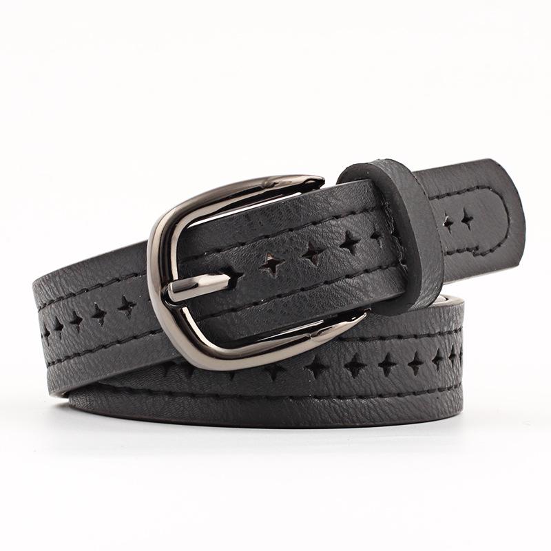 Belt Casual Women's Faux Leather Belt Buckle Waist Strap Belts