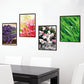 Living Room Bedroom Creative Combination 3D Quadruple Painting Landscape Wall Sticker