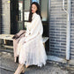 Girly ThickenLoos e Skin-friendly Sweater Loose Solid Color Crew Neck Bottoming KnitwearTop