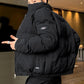 Thick Down Down Padded Jacket Men's Winter Jacket Stand-up Collar Short Large Size Bread Jacket Trend Brand Padded Jacket Men's