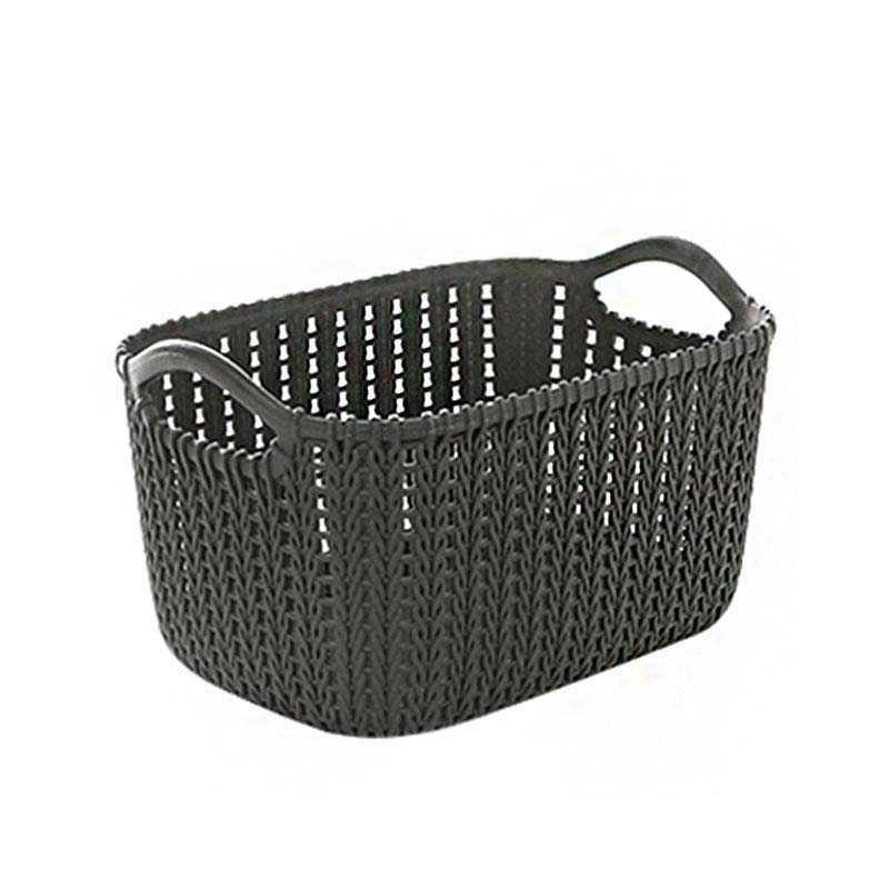 Imitation Vine Desktop Storage Basket Plastic Baskets Clothing Basket Bathroom Supplies Storage Basket