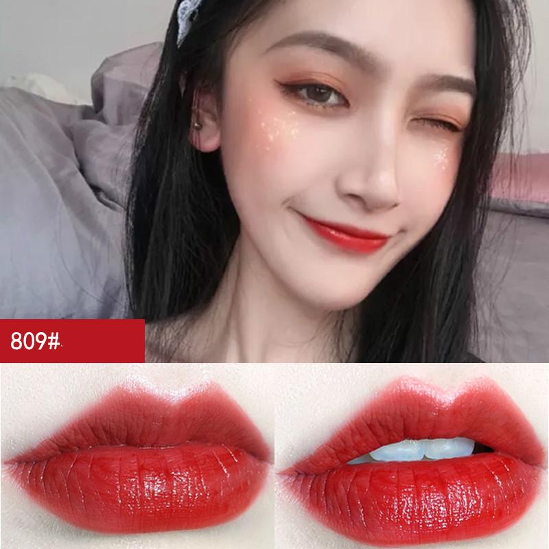 Sexy mermaid metallic gloss lasting matte lipstick lipstick non-stick cup glitter nude lip makeup