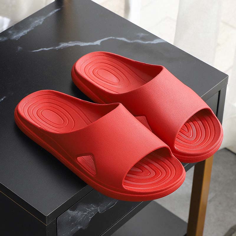 Women's Slippers Summer Home Bathing Non-slip Bathroom Soft Bottom Home Sandals and Slippers Women Home Indoor Thick Bottom Lovers