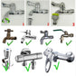 Car Wash Water Gun Telescopic Watering Hose Set High Pressure Household Antifreeze Plastic Multi-function Gun Standard Universal Joint