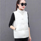 Autumn and Winter All-match Short Vest Slim All-match Solid Color Waistcoat Fashionable Casual Women's Vest