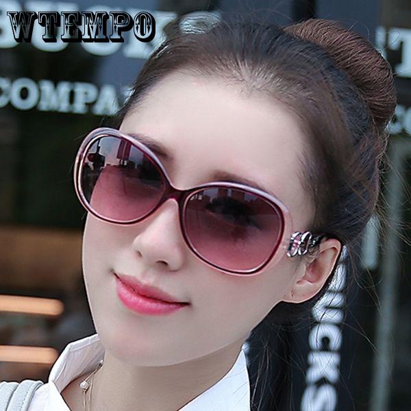 WTEMPO Sunglasses unisex women fashion retro vintage sunglasses square metal frame