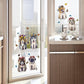 3D realistic three-dimensional hand-painted sticker room decoration simulation puppy animal stickers