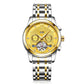 Watch Men Stainless Steel Strap Sports Watch Mens Automatic Mechanical Wristwatches For Business