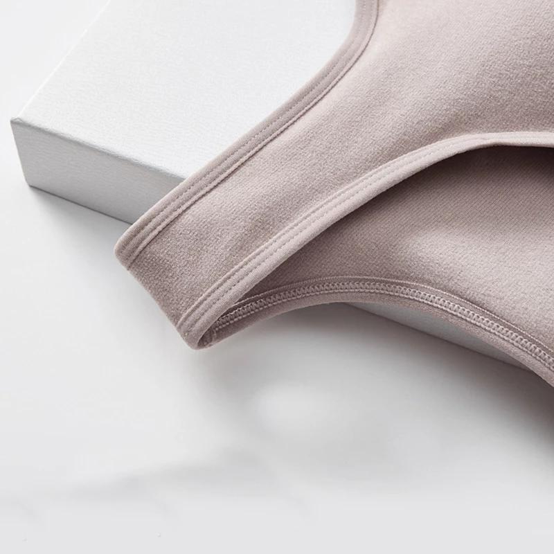 Winter Underwear Women Thermal Body Tops Vest with Padded Slim Sleeveless Crew Neck Wool Thermals Sexy Warm Clothes