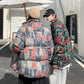 Winter Men's and Women's Cotton-padded Jackets, Warmth Cotton-padded Jackets Trendy Brand Jackets Warm Lovers Bread Clothes