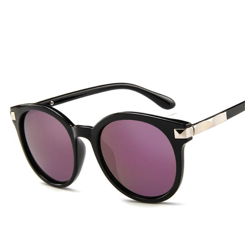 New Arrive Round Sunglasses Women Brand Designer Summer Beach Driving Sun Glasses Fashion Summer Gaf