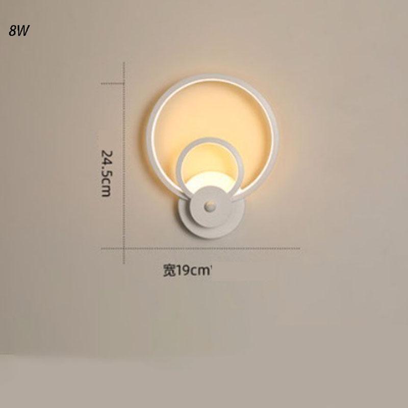 Led Bedroom Bedside Wall lamp Creative Modern Lamp Art Wall lamp Acrylic Corridor Staircase Lights