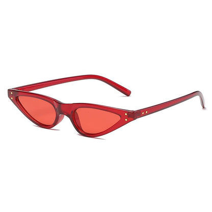 WTEMPO Sunglasses Ms. Trendy Small Frame Sunglasses Nail Glasses