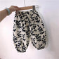 Children's Pants Summer Casual Boys' and Girls' Anti Mosquito Pants Knickerbockers Thin Breathable Leggings