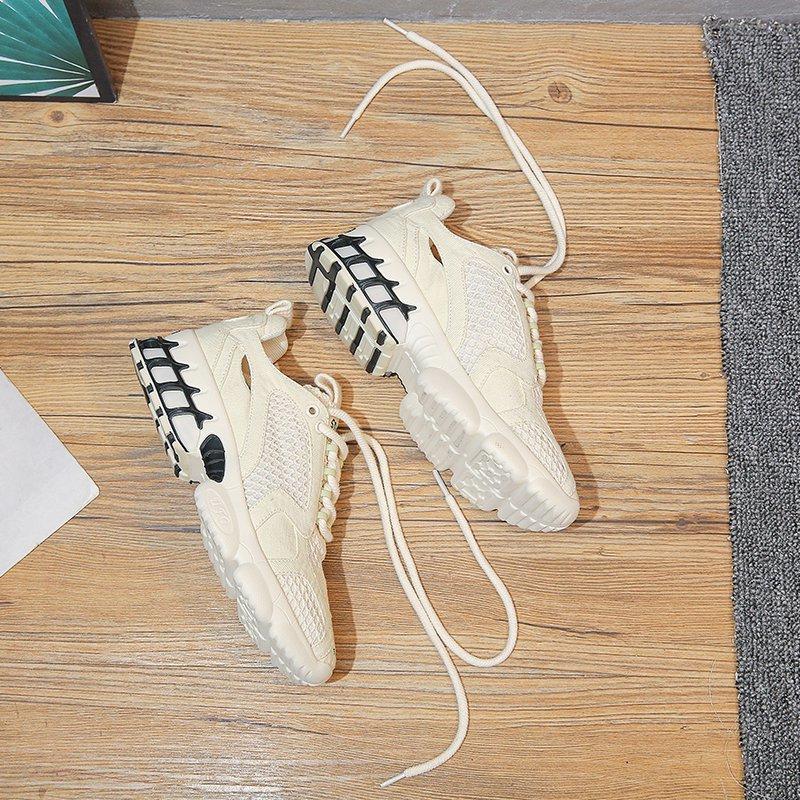 Fashion Sneakers Women Platform Chunky Casual Shoes 2020 Brand Designers Woman Lace Up 5cm Tennis Female Walking Trainers