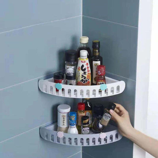 Bathroom Triangle Rack Bathroom Toiletries Storage Shelves Absorbent Storage Rack