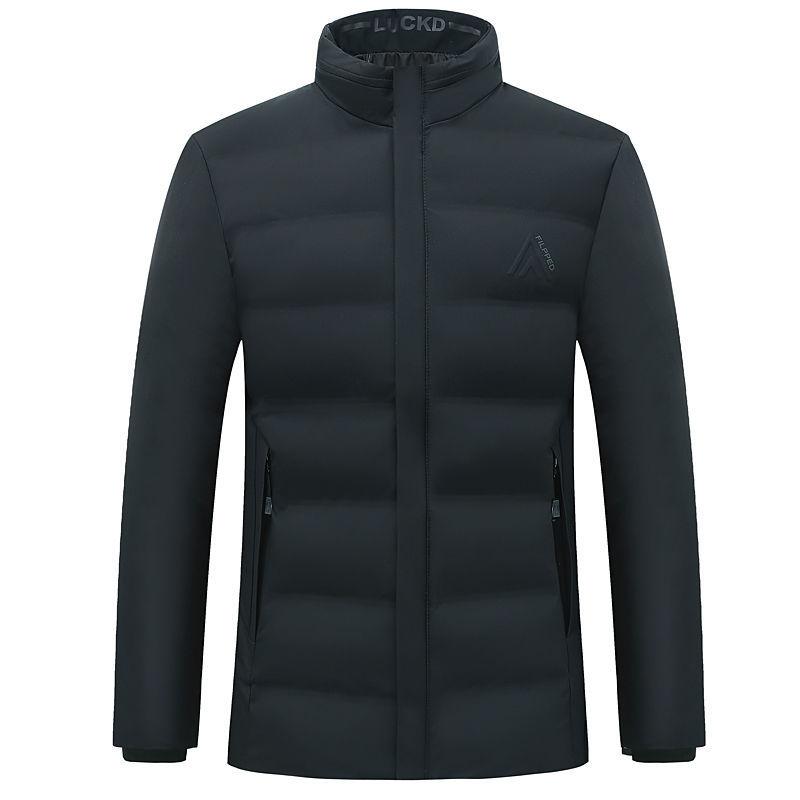 Men's Winter Middle-aged Men's Padded Jacket Winter Clothes Cold-proof Padded Jacket Thick Down Padded Jacket Men