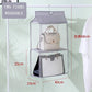 Bag Storage Hanging Bag Wall Hanging Fabric Dustproof Household Wardrobe Clothes Kitchen Storage Bag Storage Shelf