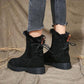 Snow Boots Women Winter Korean Version Plus Velvet Warm In Tube Cotton Shoes Soft Bottom Non-slip Thick Bottom Ankle Boots Women