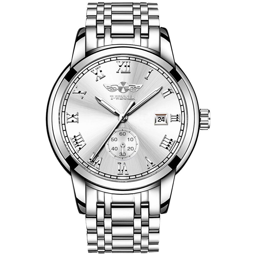 Luxury Waterproof Mechanical Watch Men Automatic Automatic Steel Multifunction Watches