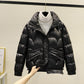 Women Fashion Winter Jackets Warm Parkas Coats Black Slim Plus Size Ladies Down Jackets