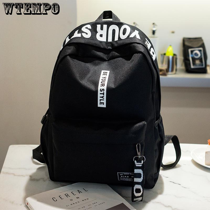 High Quality Nylon Travel Backpack Women Back Pack School Bags For Teenage Girl Rucksack