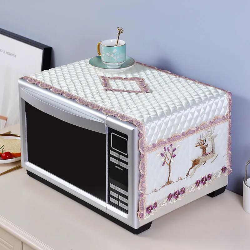 Microwave Hood Dust Cover Oil Cover Cloth Simple Modern Four Seasons Universal