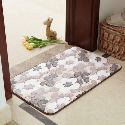 Bedroom Floor Mats Entrance Door Mat Kitchen Hallway Entrance Absorbent Carpet Bathroom Bathroom Non-slip Foot Mat