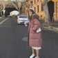 Women's Mid-length Over-the-knee Winter Padded Clothes Fashion Loose Students Thick Bread Clothes