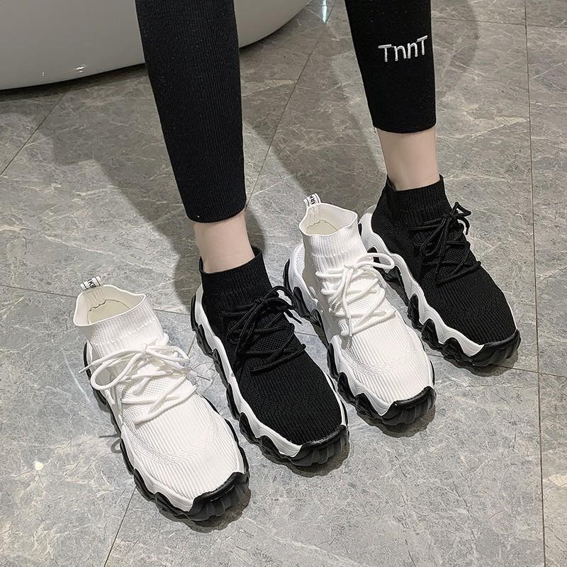 Women's Trendy Shoes Summer Breathable High-top Shoes Gauze Canvas Jelly Shoes