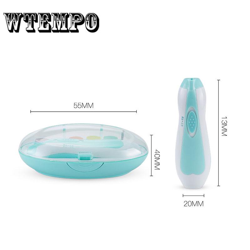 Electric Baby Nail Trimmer Kids Nail Scissors Care Safe Nail Clipper Cutter Nail Trimmer Manicure