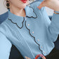 Chiffon Shirt Women's Spring Fashion Loose Large Size Western-style Bottoming Shirt Top Thin Blouse